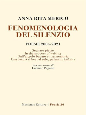 cover image of Fenomenologia del silenzio
